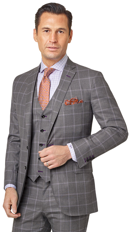 Hand-crafted suits and sport coats by Tom James