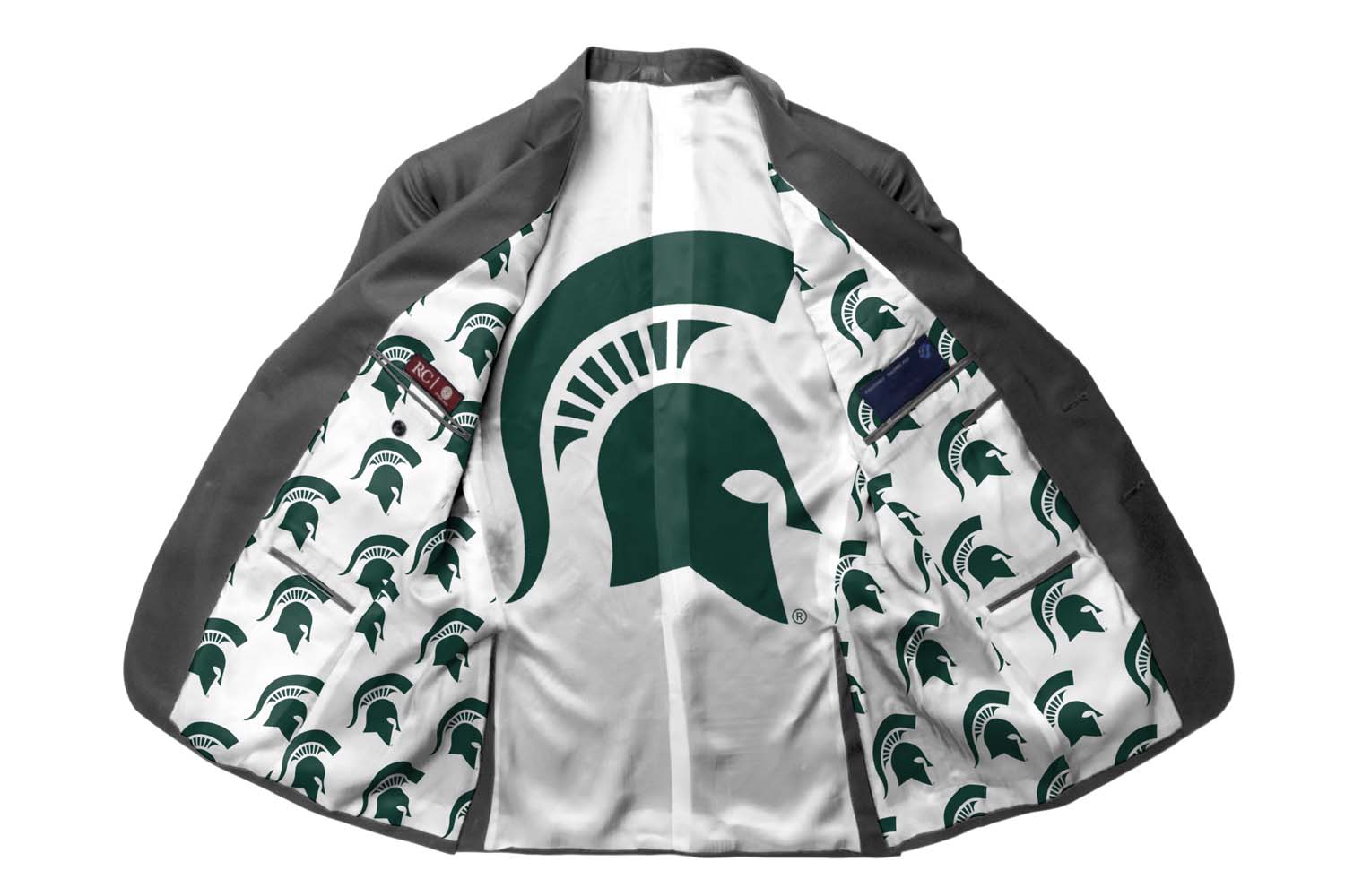 Collegiate Suit & Jacket Linings, Michigan State                