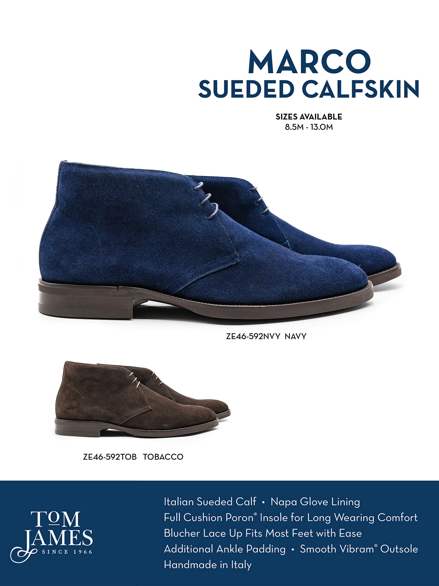 MARCO SUEDE CALFSKIN CHUKKA BOOT - Zelli