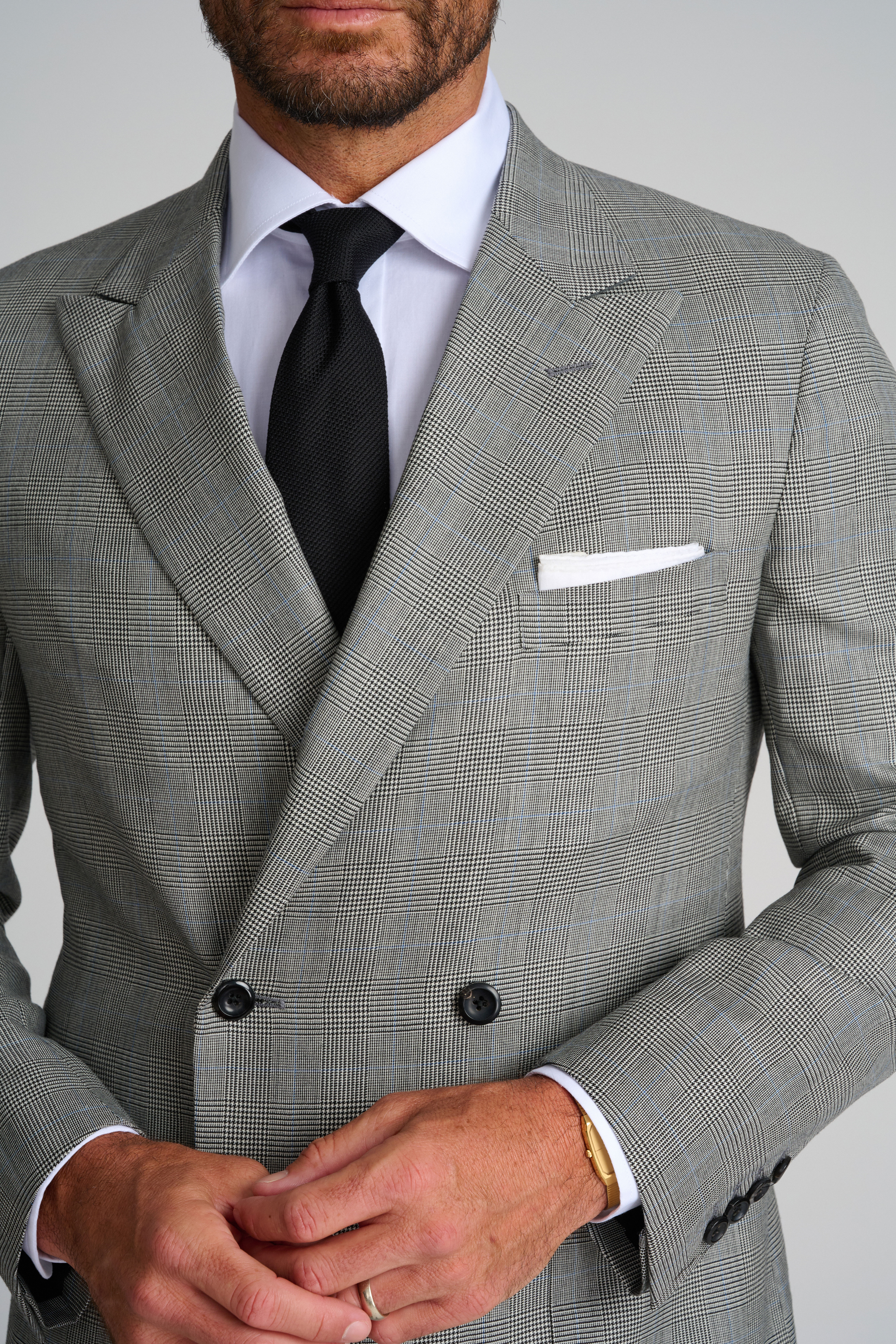 B&W Glen Plaid Suit
