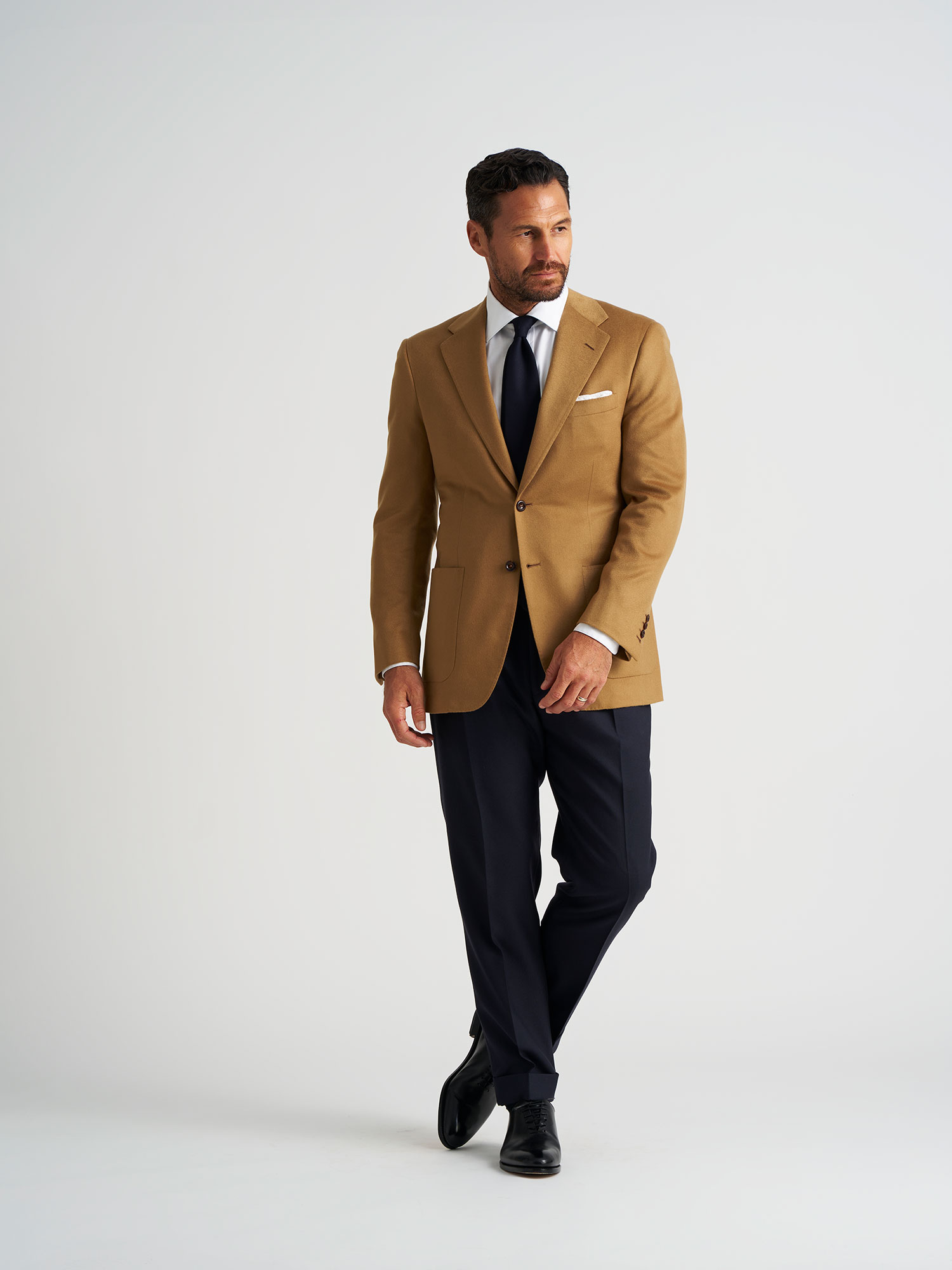 Camel Cashmere Blazer