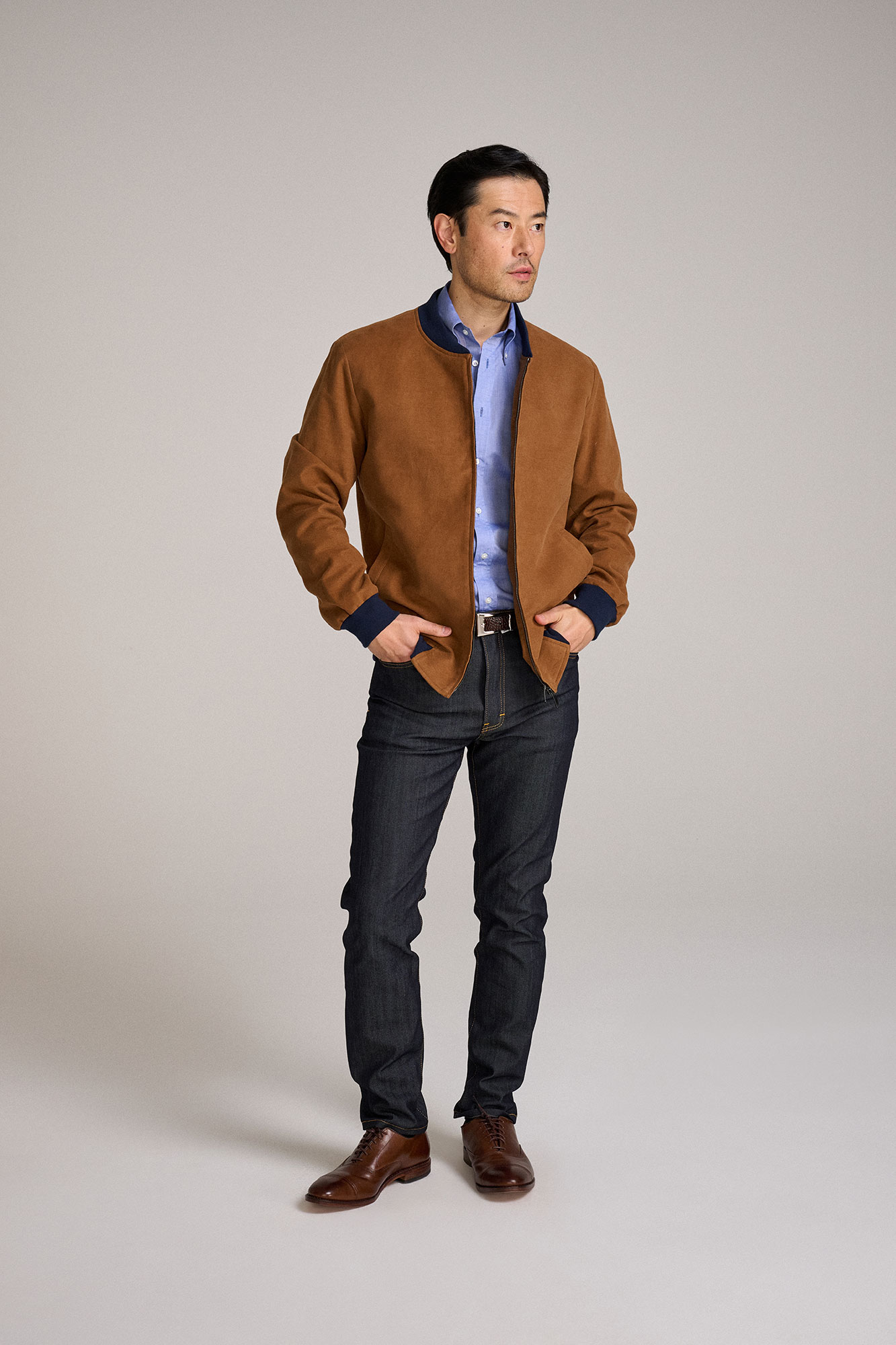 Vicuña Apollo Stretch Moleskin Bomber