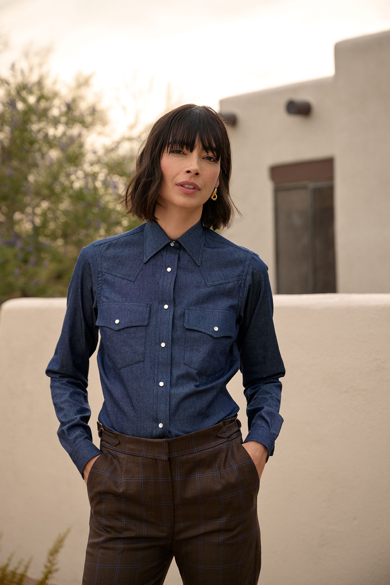 Western Denim Shirt