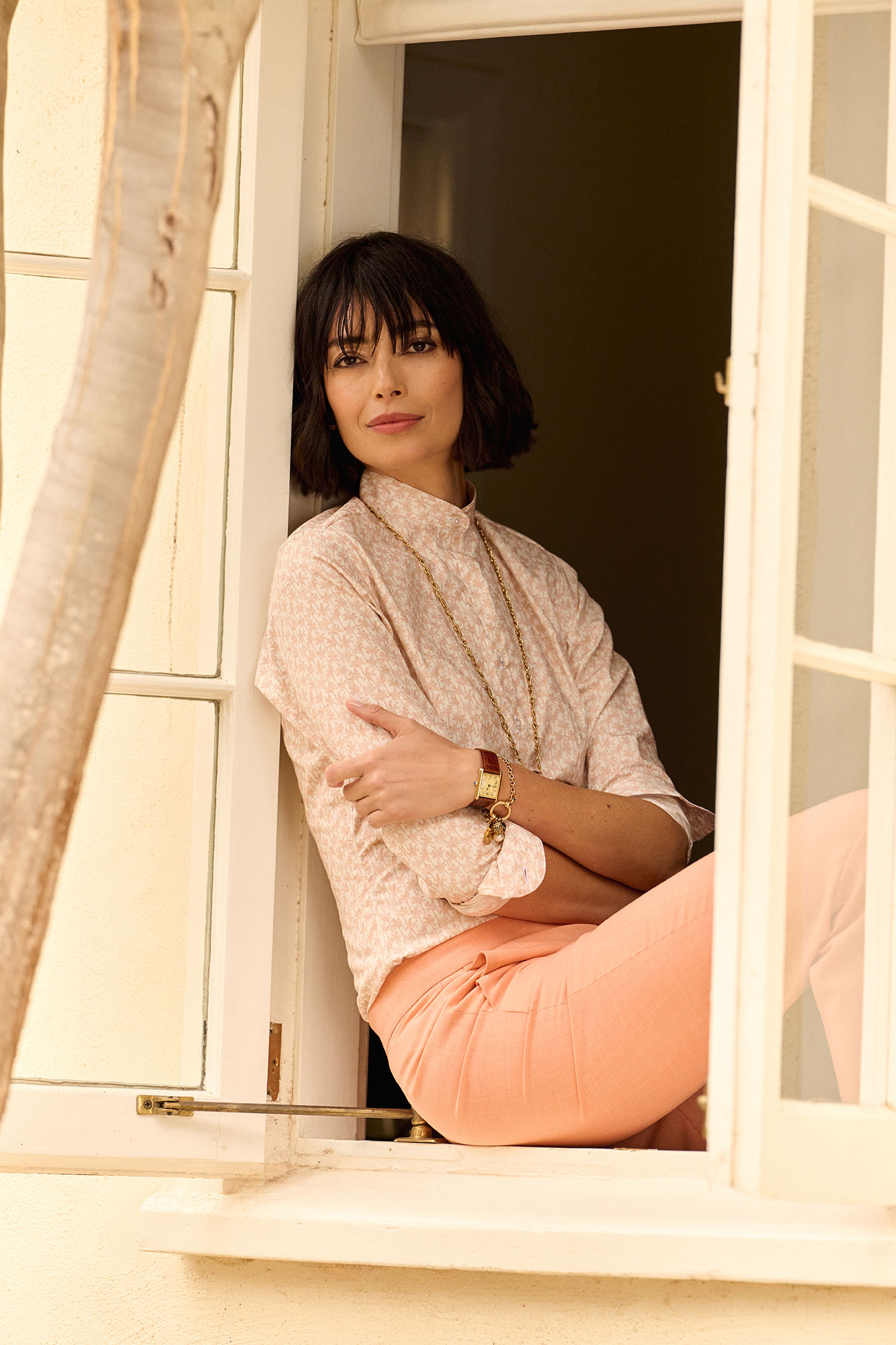 Peach Suit Holland & Sherry