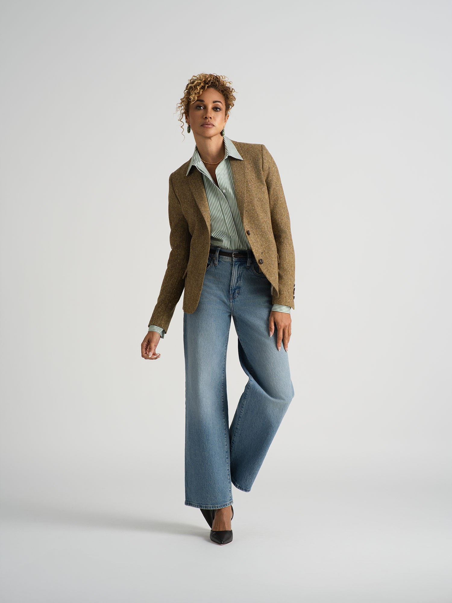 Fawn Donegal Jacket