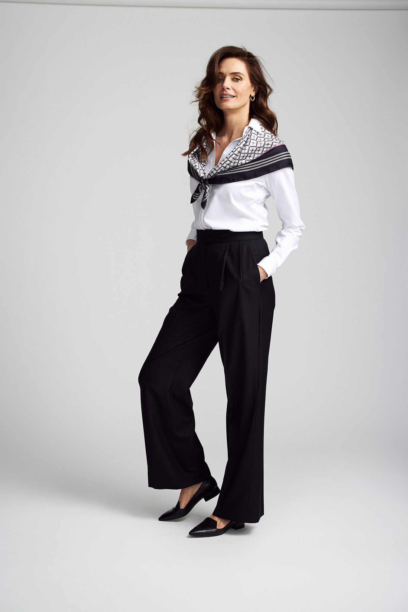 White Oxford Colleen Shirt
