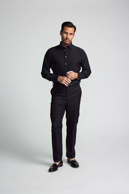 Black Cargo Trouser