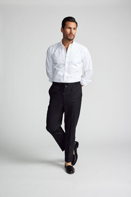 White Oxford Button Down