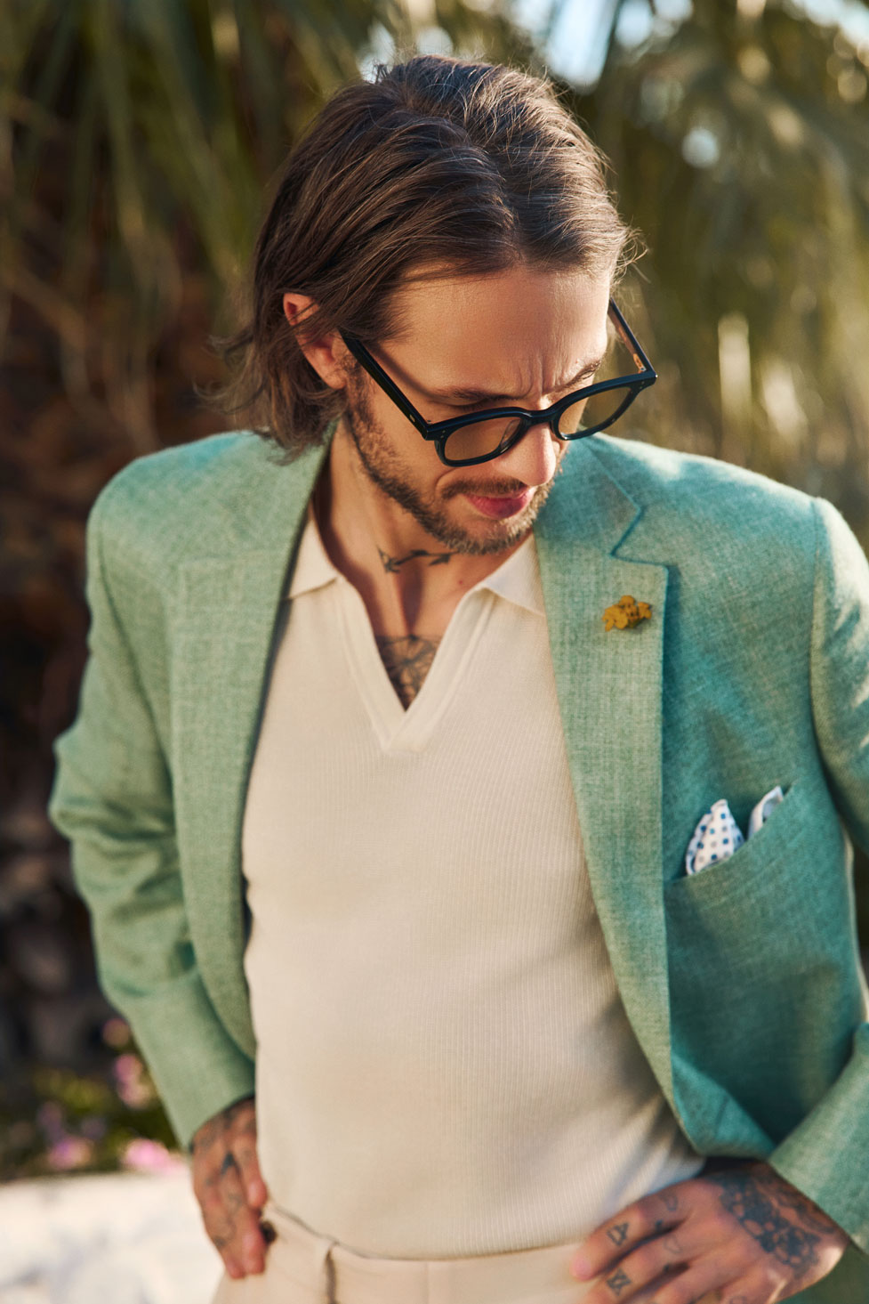 Green Hopsack Sportcoat