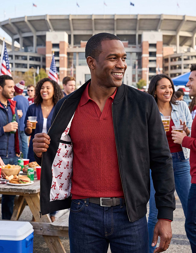 University of Alabama Bomber Jacket