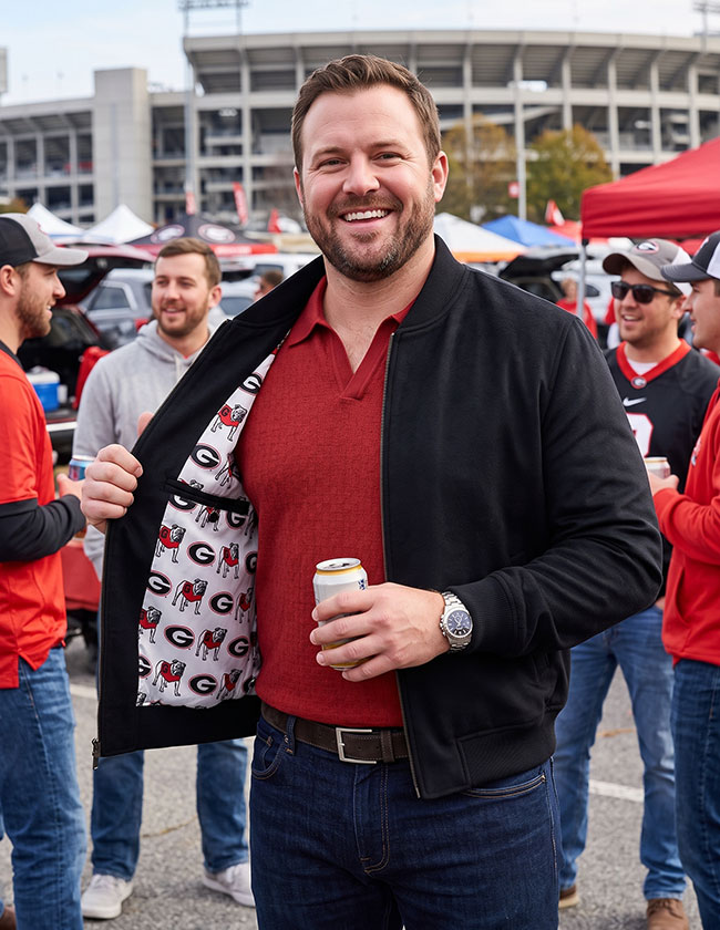 University of Georgia Bomber Jacket