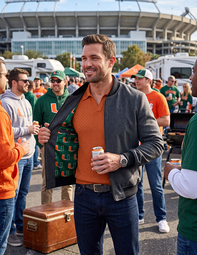 Miami University Bomber Jacket