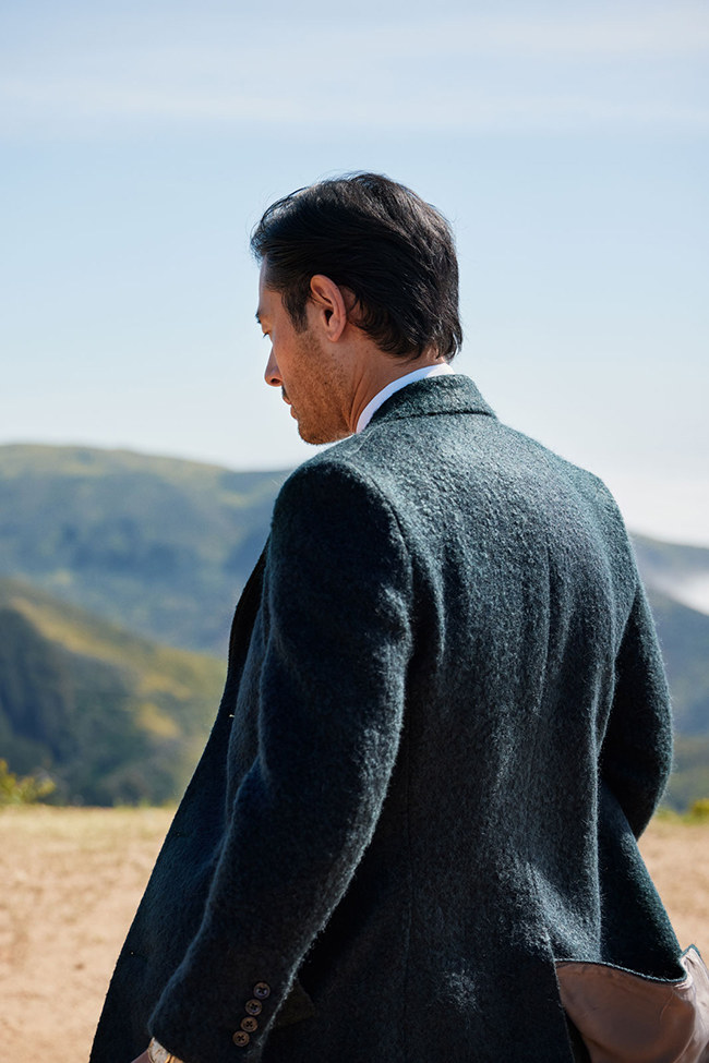 Forest Boucle Topcoat