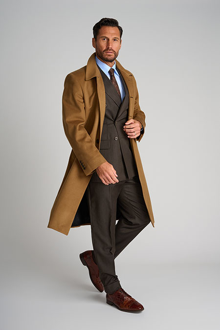 Mens Oxxford                                                                                                                                                                                                                                              , Vicuña Solid Topcoat