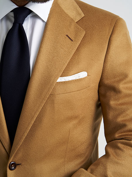 Camel Cashmere Blazer
