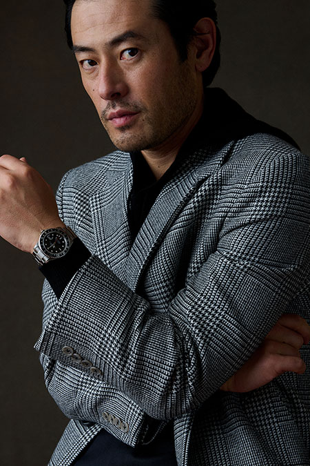 Black & White Plaid Top Coat - Holland & Sherry