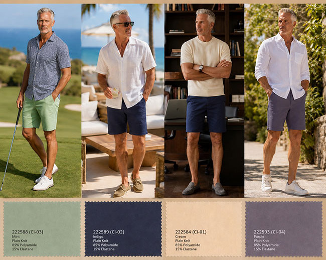 Omni-Stretch Knit Shorts