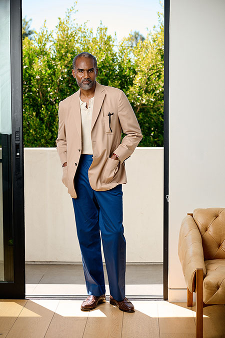 Tan Lounge Coat