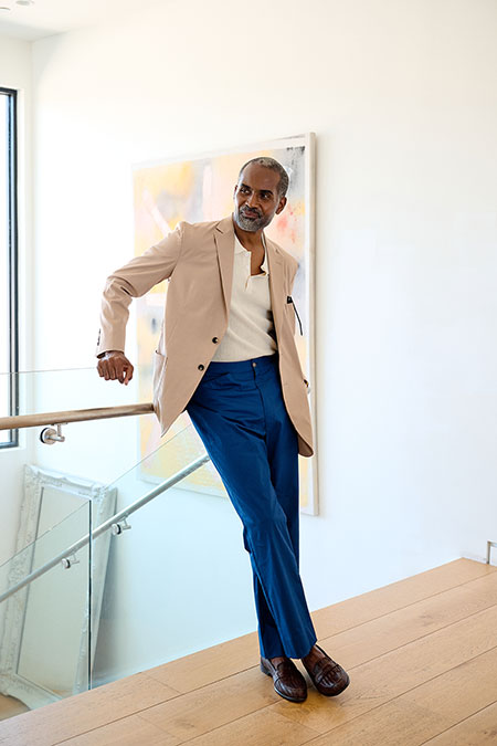 Tan Lounge Coat