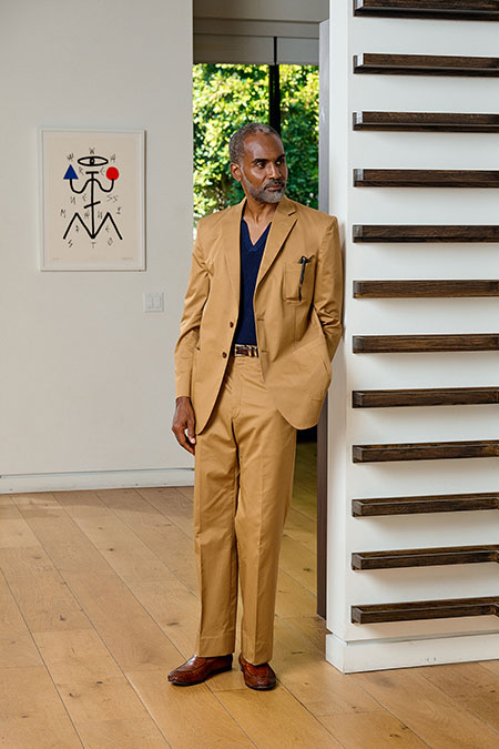 Camel Cotton Lounge Coat