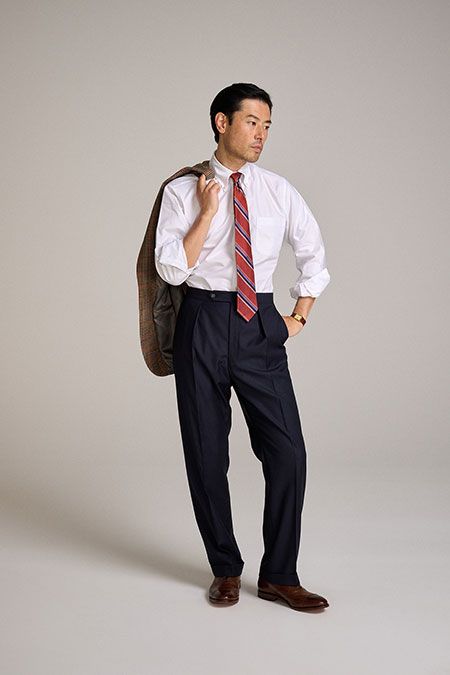 White Oxford Button Down