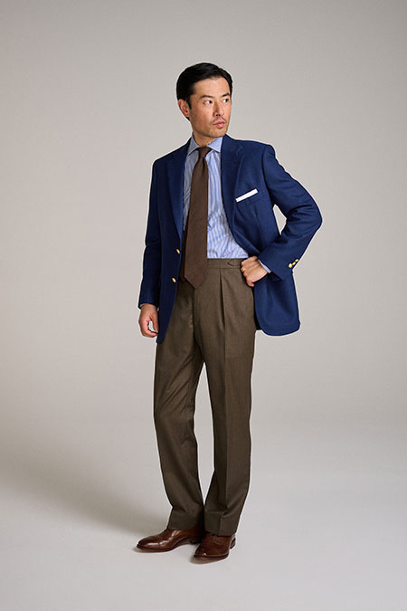 100% Wool Royal Navy Blazer