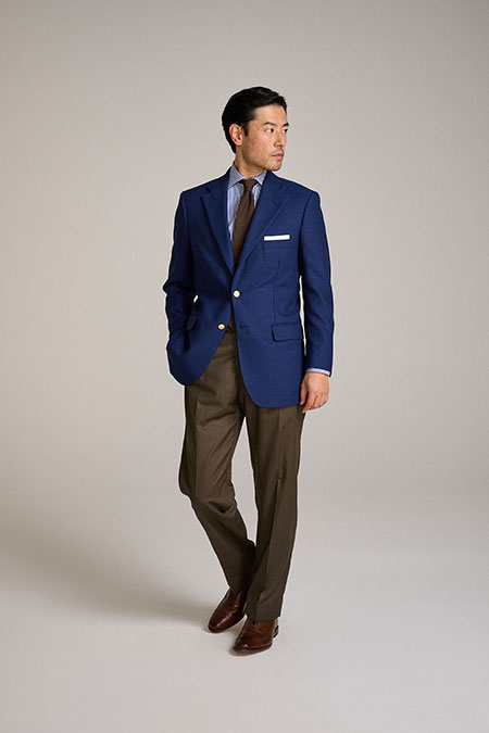 100% Wool Royal Navy Blazer