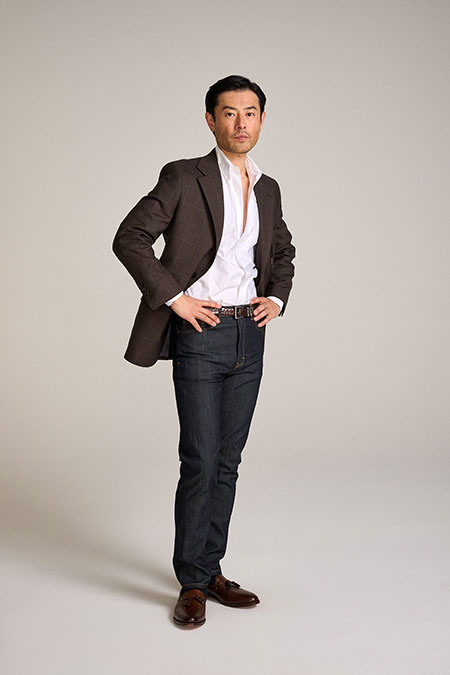 Brown Glen Plaid Suit Jacket