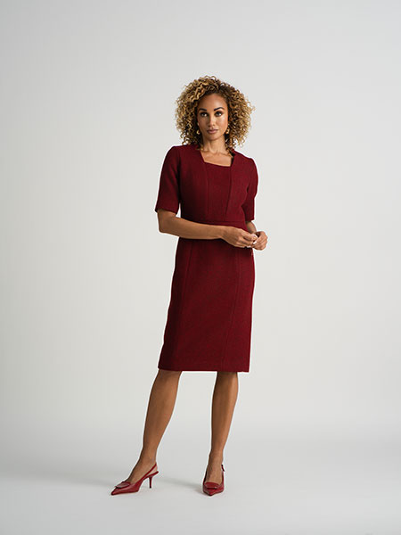 Women's Classics                                                                                                                                                                                                                                          , Red Tweed Dress