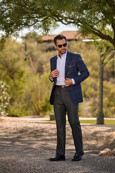 Charcoal Trousers
