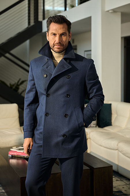 Navy Peacoat