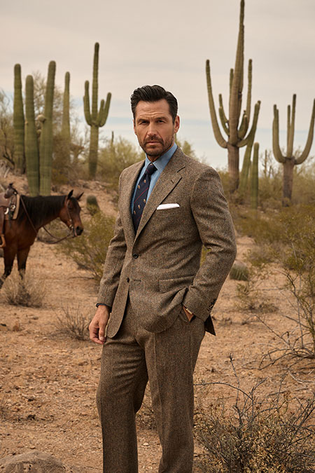Brown Donegal Jacket