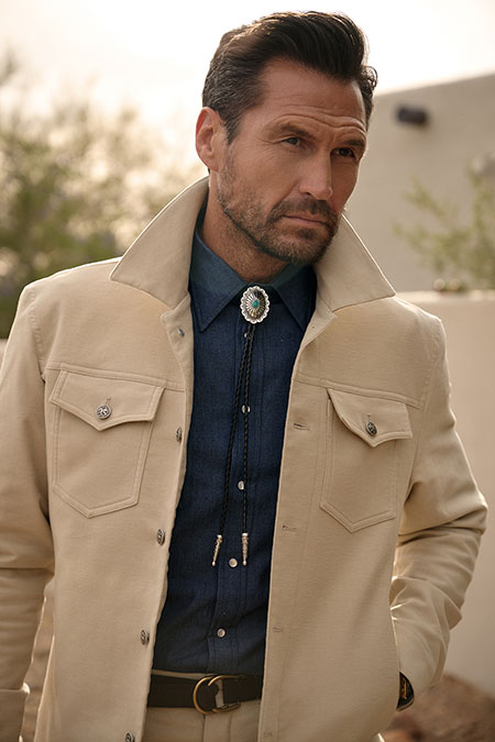 Tan Moleskin Jacket