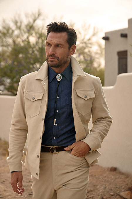 Tan Moleskin Jacket
