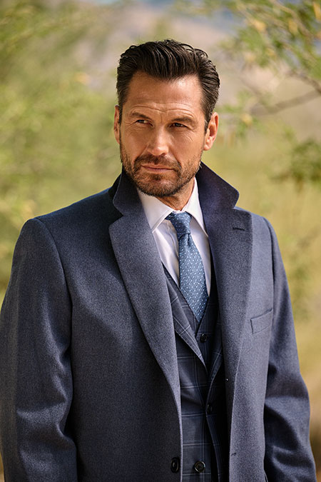 Dark Blue Topcoat