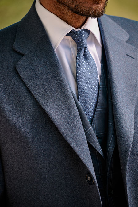 Dark Blue Topcoat