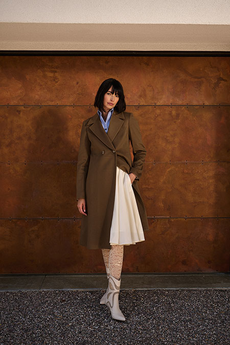 Women's FW26 Lookbook                                                                                                                                                                                                                                     , Vicuña Cashmere Topcoat