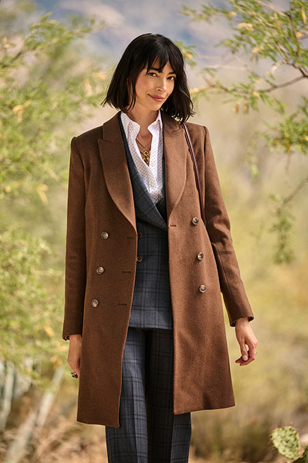 Vicuña Brown Topcoat
