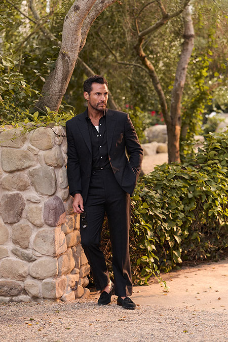 Spring Summer 26 Men's Lookbook                                                                                                                                                                                                                           , Black Western Snap Button Shirt