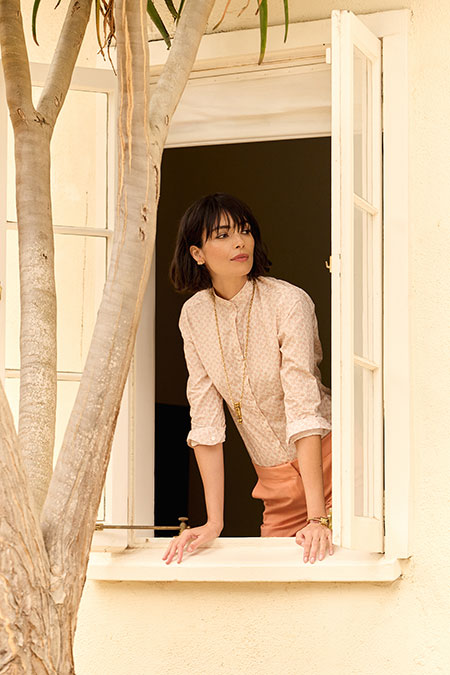 Palm Tree Dress Shirt