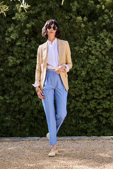 Light Blue Charlize Trousers