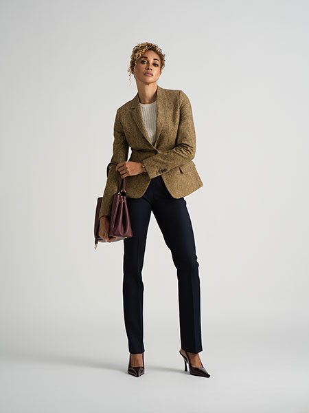 Fawn Donegal Jacket